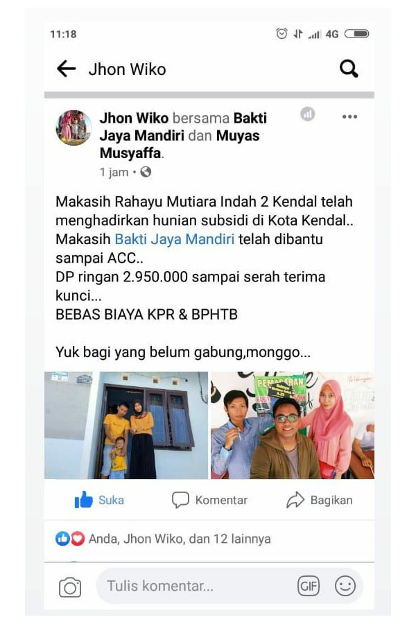 pengalaman beli perumahan kendal